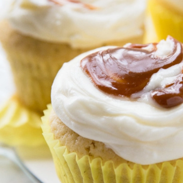 Buttered Whiskey Cupcakes